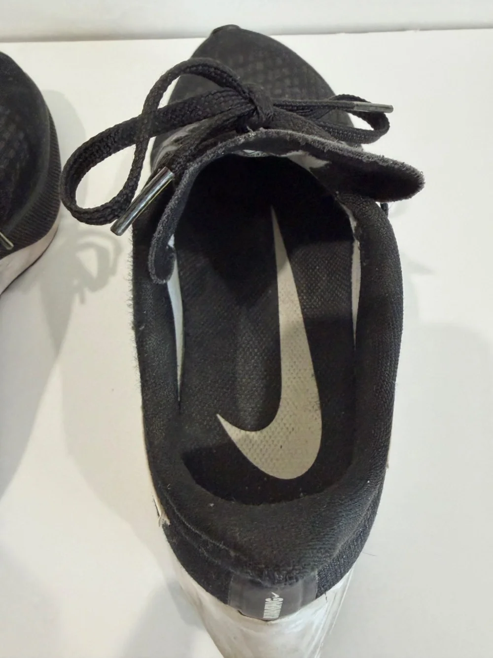 Nike Air Zoom Pegasus Women's Running Shoes - Black/White Size 37